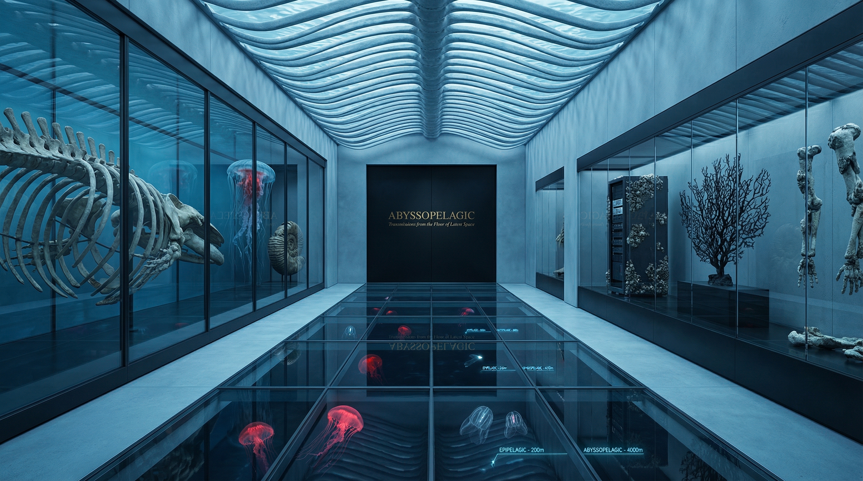 Corridoio verso la sala Abissopelagico